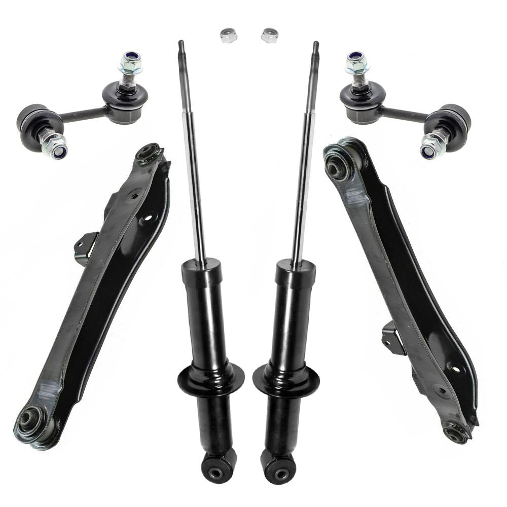 Amortiguadores traseros inferiores brazos de control traseros enlaces de barra estabilizadora para Jeep Patriot 07-09