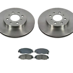 Front Brake Rotors & Xtra Ceramic Brake Pads for Civic EX & SI 99-2000