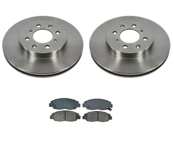 Front Brake Rotors & Xtra Ceramic Brake Pads for Civic EX & SI 99-2000