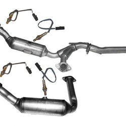 Front Y Pipe Catalytic Converters & O2 Sensors for Ford Ranger 4.0L 07-11