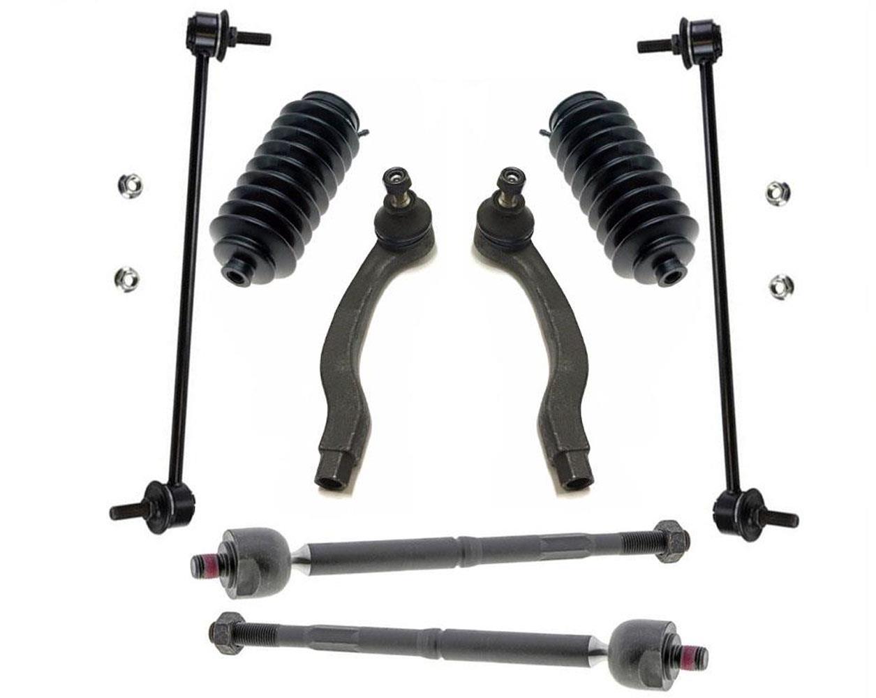 Front Tie Rods Sway Bar Links Tie Rod Boots For Honda HR-V -2016-2022 8 Pcs Kit