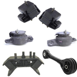 Soportes de motor y transmisión automática de 6 piezas para Subaru Legacy 2.5L 2001-2004