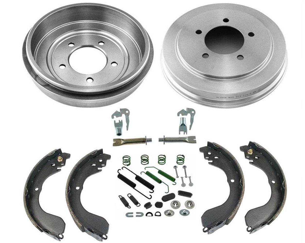 Rear Drums Brake Shoes Spring Hardware Kit 6pc for Jeep Compass 2008-2016