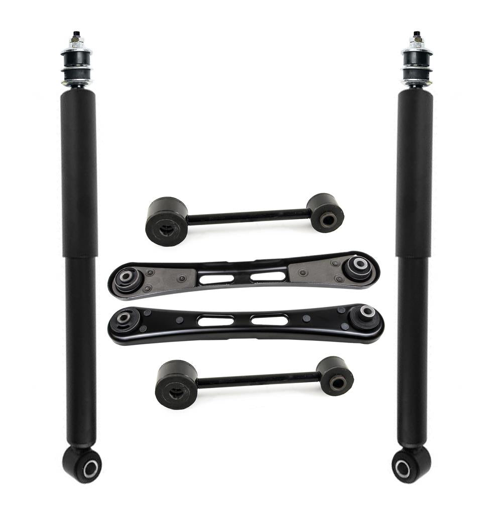 Rear Shocks Lower Control Arms 22mm Sway Bar Links for Ford Mustang 4.6L 05-2009
