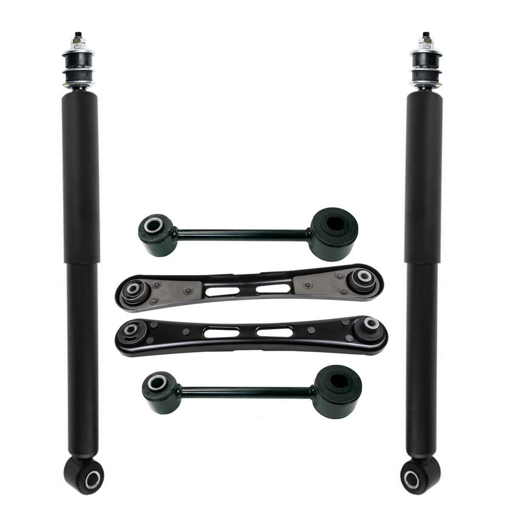 Amortiguadores traseros brazos de control inferiores enlaces de barra estabilizadora de 18mm para Ford Mustang 4.6L 05-2009