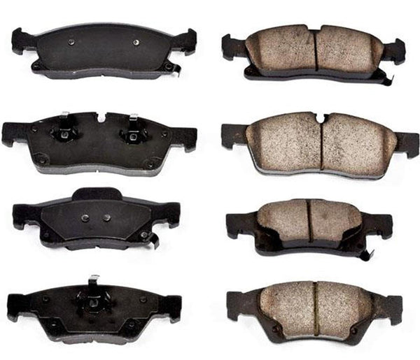 Front & Rear Ceramic Brake Pads for Dodge Durango 2011-2017