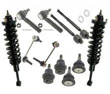 Fits 2003-2009 Toyota 4Runner Front Complete Struts Ball Joints Tie Rod & Link
