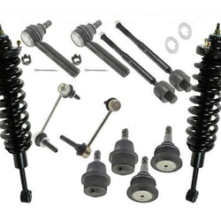 Fits 2003-2009 Toyota 4Runner Front Complete Struts Ball Joints Tie Rod & Link