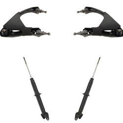 97-01 Prelude Brazos de control superiores traseros Amortiguadores traseros y soportes de choque Kit de 6 piezas