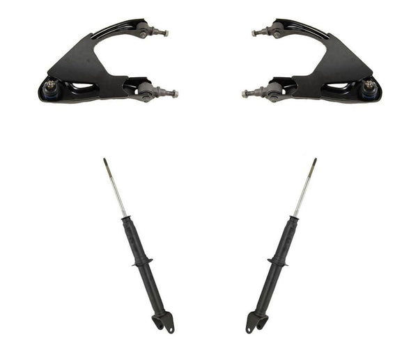 97-01 Prelude Brazos de control superiores traseros Amortiguadores traseros y soportes de choque Kit de 6 piezas