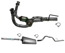 Sistema de escape silenciador completo y convertidores para Jeep 2004 Grand Cherokee 4.7L