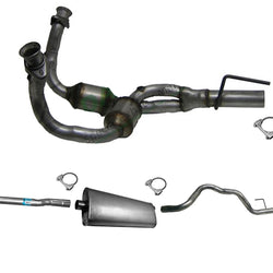 Complete Muffler Exhaust System & Converters for Jeep 2004 Grand Cherokee 4.7L