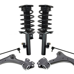 Puntales delanteros completos brazos de control inferiores enlaces de barra estabilizadora para Volvo S80 2008-2011