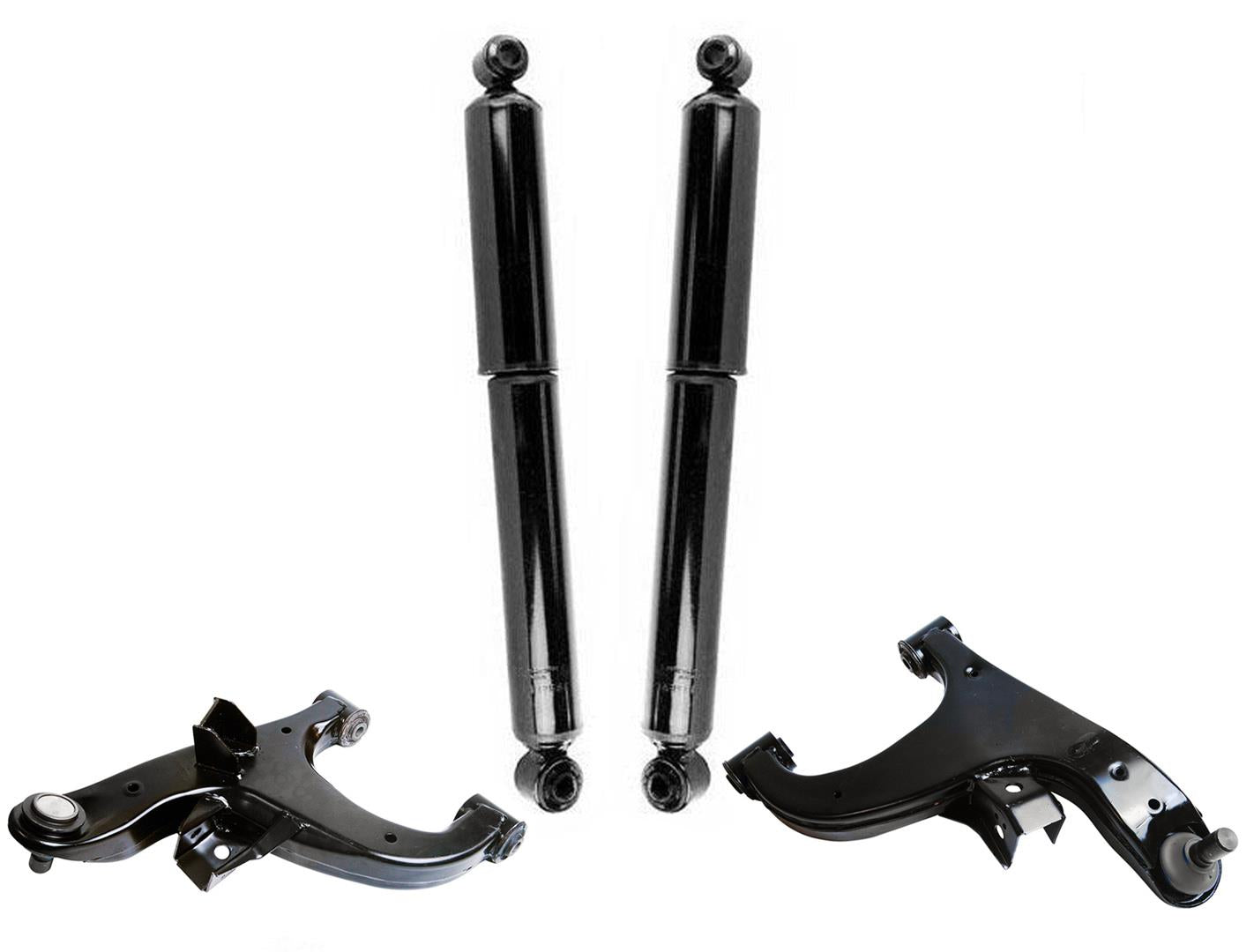 Rear Shock Absorbers Lower Control Arms for Nissan Pathfinder 2005-2012