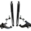 Rear Shock Lower Control Arms Sway Bar Links for Nissan Pathfinder 2005-2012