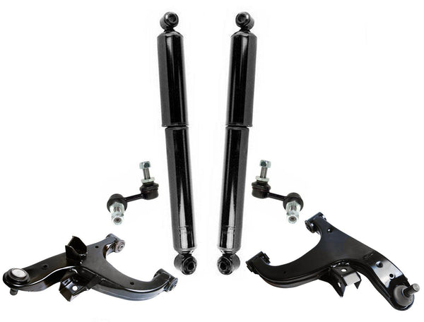 Rear Shock Lower Control Arms Sway Bar Links for Nissan Pathfinder 2005-2012