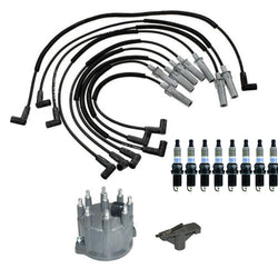 FIts 1994-03 Dodge Ram Pick Up & Van 5.2L 5.9L Wires Cap & Rotor & Spark Plugs