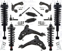 F &amp; R Puntales de resorte helicoidales completos para tracción en las 4 ruedas 07-10 Ford Sport Trac 16 piezas