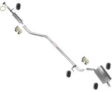 Tubo silenciador del sistema de escape para Honda Accord 2.4L 4 puertas Sedan automático 13-2017