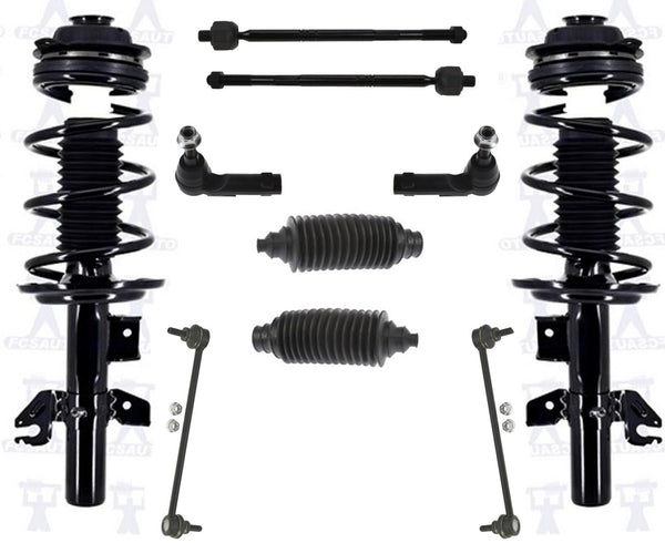 Front Complete Coil Spring Struts for Dodge Dart SXT SE Aero 2013-2016 10pc Kit