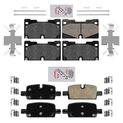 Replacement Parts For 2021 Chevrolet Tahoe Front & Rear Ceramic Disc Brake Pads