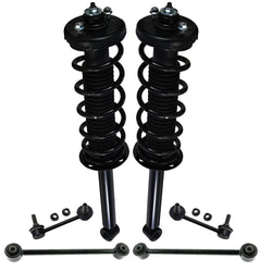 Brazos de control inferiores con puntales de resorte traseros y eslabones de barra estabilizadora para Acura TL 2004-2008