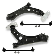 Front Lower Control Arms Sway Bar Links for Volkswagen Jetta 2.0L 2011-2018