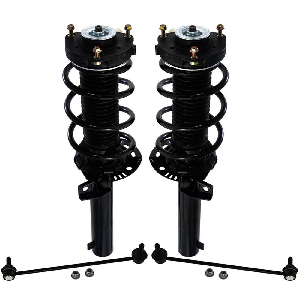 Puntales delanteros completos y enlaces de barra estabilizadora para Volkswagen Jetta 2005-2018