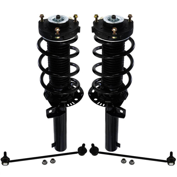 Puntales delanteros completos y enlaces de barra estabilizadora para Volkswagen Jetta 2005-2018