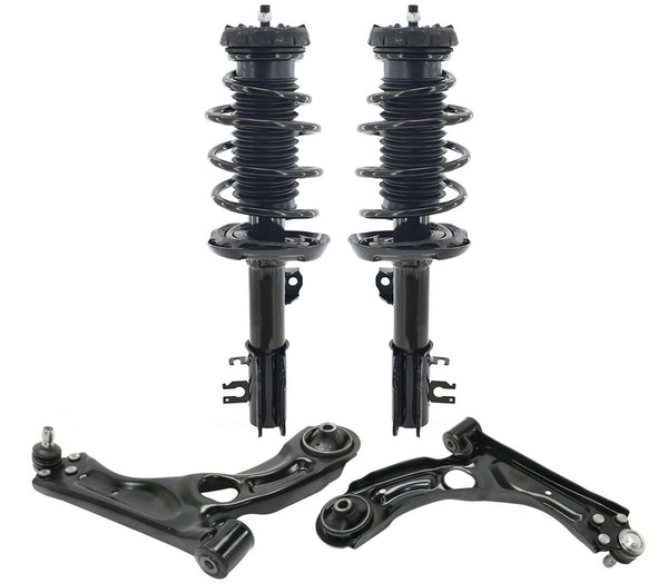 Front Complete Spring Struts & Lower Control Arms for Chevrolet Sonic 2012-20