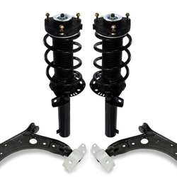 Front Complete Struts & Lower Control Arms for Volkswagen Jetta 2005-2018