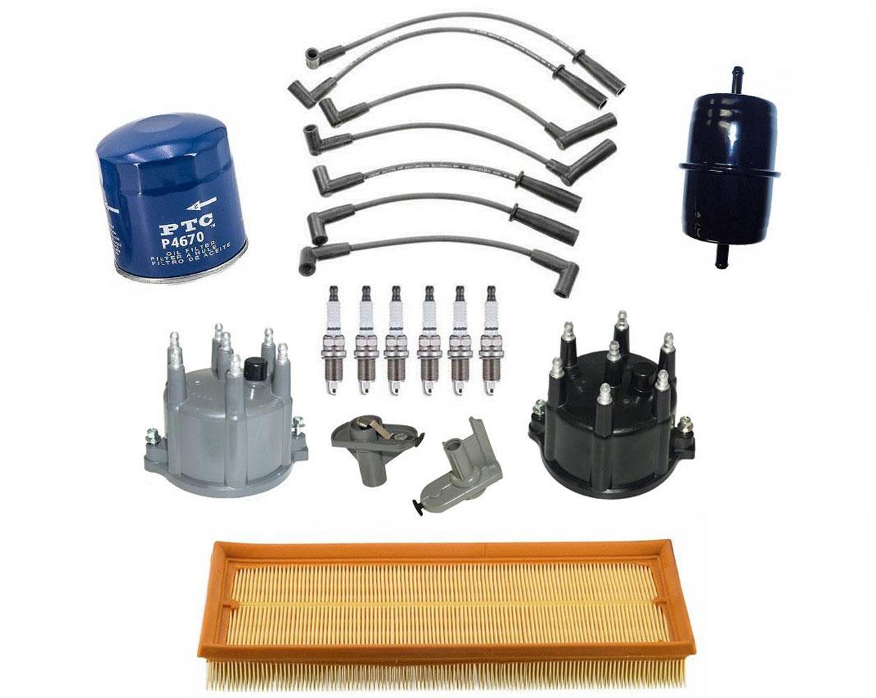Cables de encendido Bujías Gas Oil Filtros de aire para Jeep Wrangler 4.0L 94-95