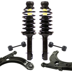 Puntales delanteros brazos de control inferiores enlaces de barra estabilizadora para Volkswagen Beetle 2003-2008