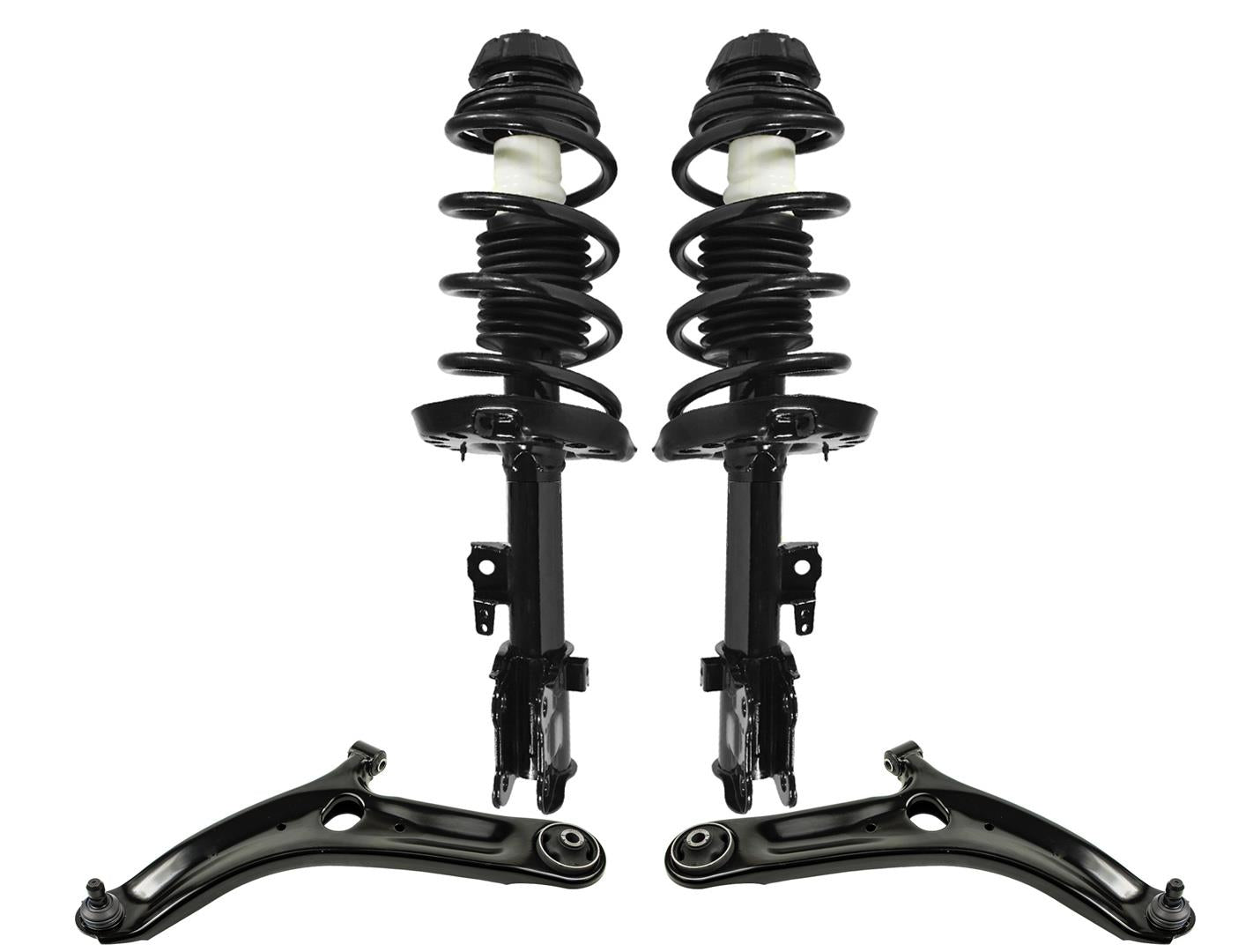 Brazos de control inferiores con puntales de resorte delanteros completos para Kia Soul 2010-2013