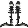 Front Complete Spring Struts Lower Control Arms for Kia Soul 2010-2013