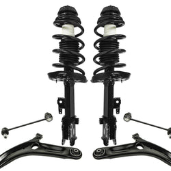 Puntales delanteros completos brazos de control inferiores enlaces de barra estabilizadora para Kia Soul 2010-2013