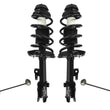 Front Complete Spring Struts Sway Bar Links for Kia Soul 2010-2013