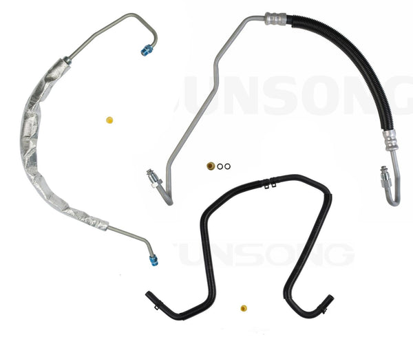 Power Steering Pressure Line Hoses For 2005-2007 F450 6.0L Diesel Hydroboost