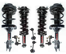 Conjunto de puntal de resorte helicoidal delantero y trasero para motor Subaru Impreza 2.0L 12-14, 8 piezas