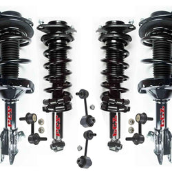 Front & Rear Coil Spring Strut Assembly for 12-14 Subaru Impreza 2.0L Engine 8Pc