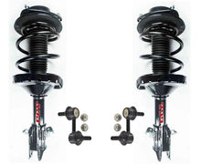 Conjunto de puntal de resorte helicoidal delantero para motor Subaru Impreza 2.0i 12-14, 4 piezas