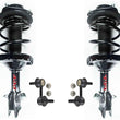 Front Coil Spring Strut Assembly Fits for 12-14 Subaru Impreza 2.0i Engine 4Pc
