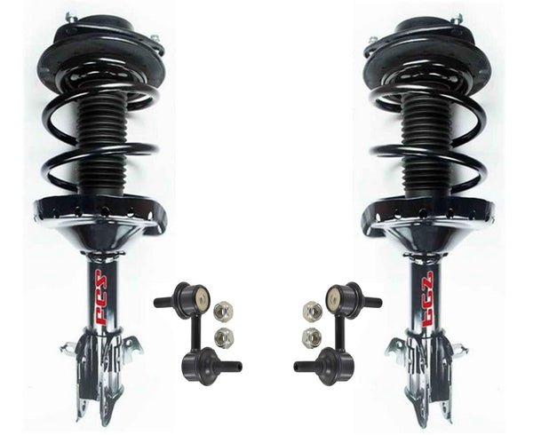 Front Coil Spring Strut Assembly Fits for 12-14 Subaru Impreza 2.0i Engine 4Pc