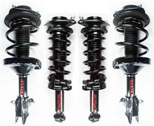 Conjunto de puntal de resorte helicoidal delantero y trasero para motor Subaru Impreza 2.0L 12-14, 4 piezas