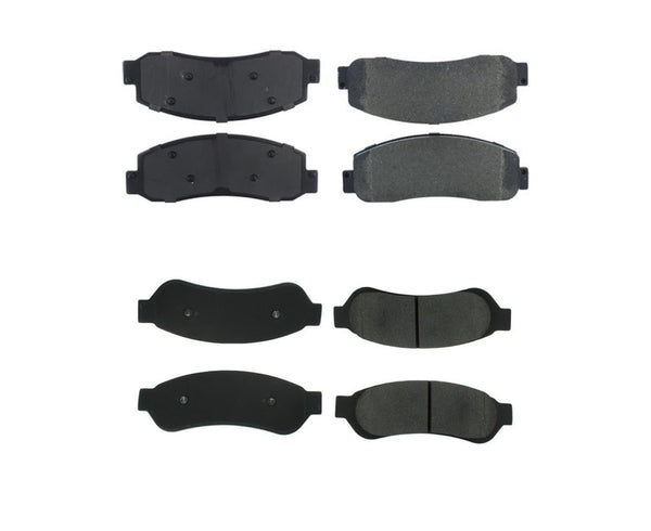 Fits 2005-2007 Ford F350 Super Duty Dual Rear Wheel Front and Rear Brake Pads