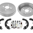 Rear Drums & Brake Shoes & Spring Kit for Toyota Celica ST 6pc Kit 1990-1991