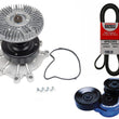 Para Dodge Ram 1500 Pick Up 09-2012, tensor de correa de embrague de ventilador de bomba de agua de 4,7 L