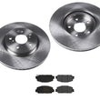 Front  Brake Rotors & Brake Pads For Honda CR-V 2017-2019 CR-V 1.5L 2020-2025