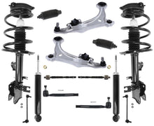 Coil Spring Struts Lower Control Arms Tie Rods Links For Nissan Quest 2011-2017