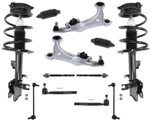 Frt Coil Spring Struts Lower Control Arms Tie Rods Links For Nissan Quest 11-17